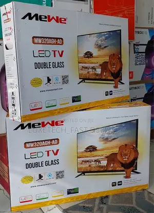 Mewe 32 Inches LED TV Double Glass Full HD Quality