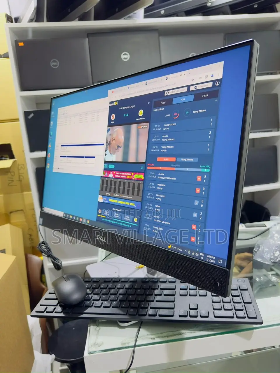 Desktop Computer Dell OptiPlex 7460 8GB Intel Core I5 HDD+SSD 1T