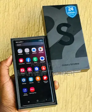 New Samsung Galaxy S22 Ultra 128 GB Black