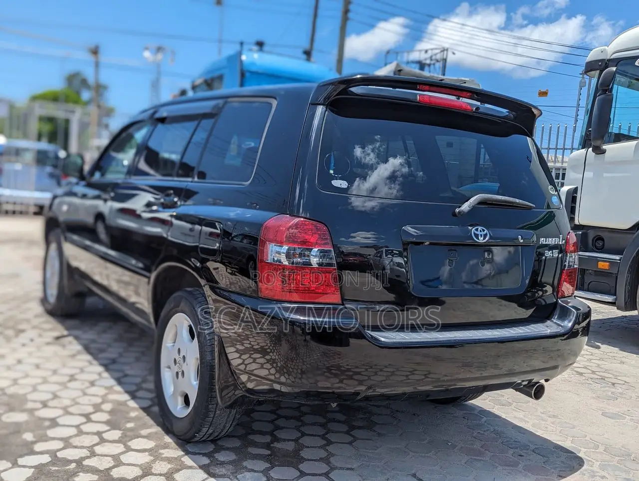 Toyota Kluger 2004 Black