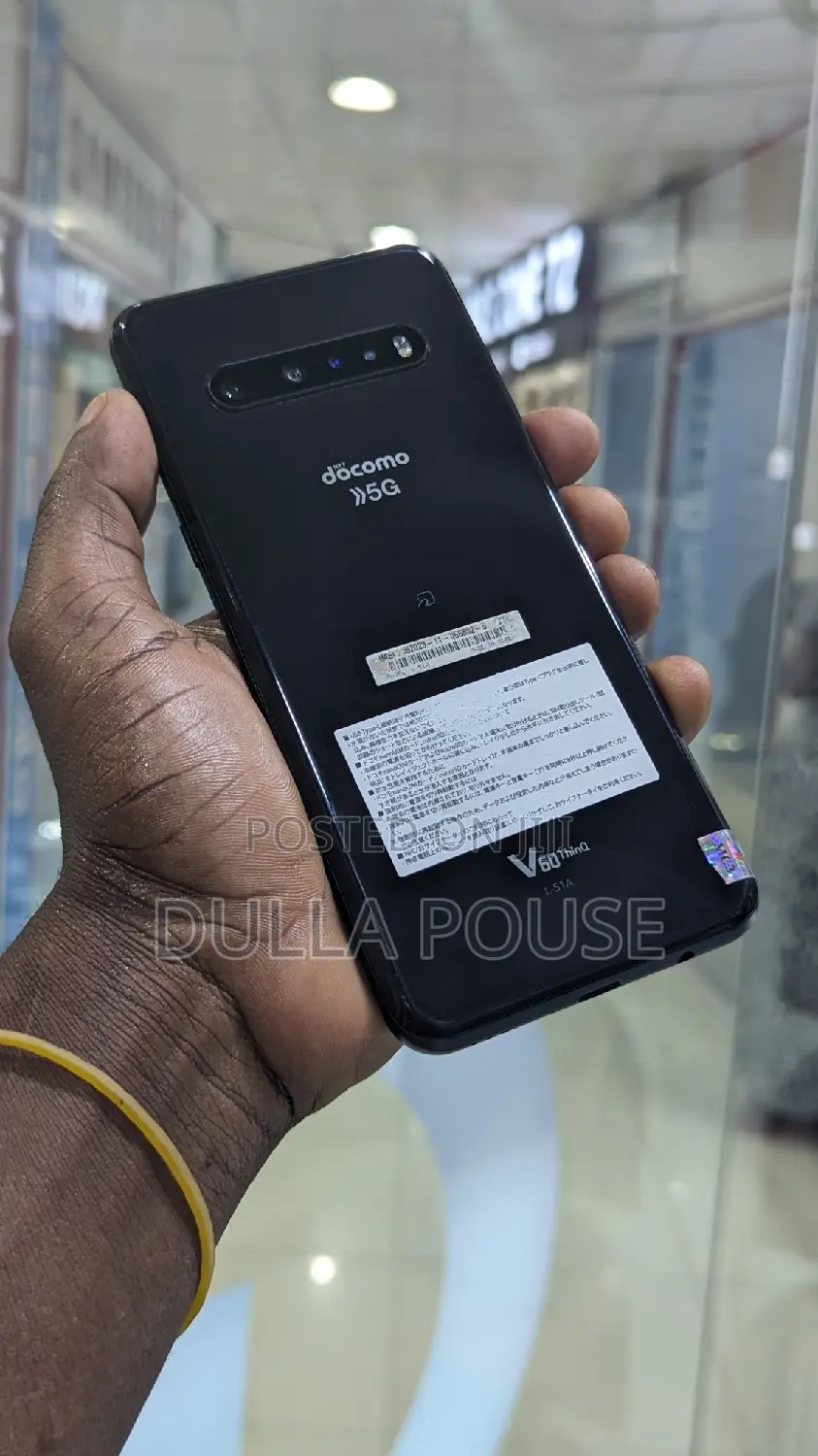 LG V60 ThinQ 128 GB Black