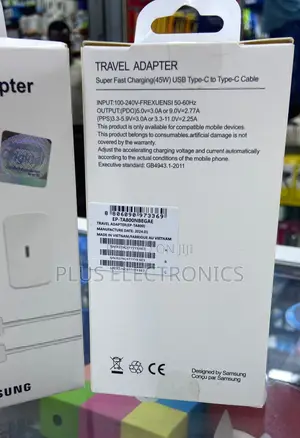 45W Samsung Power Adapter