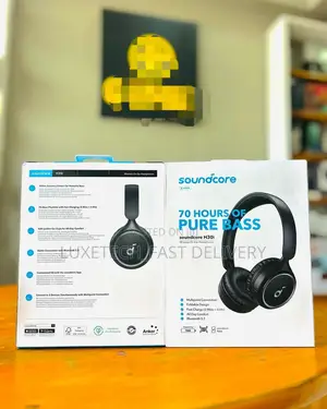 Soundcore by Anker H30i Wireless on Ear Headphones Pure Bass