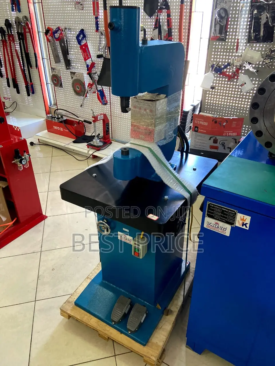 Pneumatic Automobile Riveting Machine Using Electrical