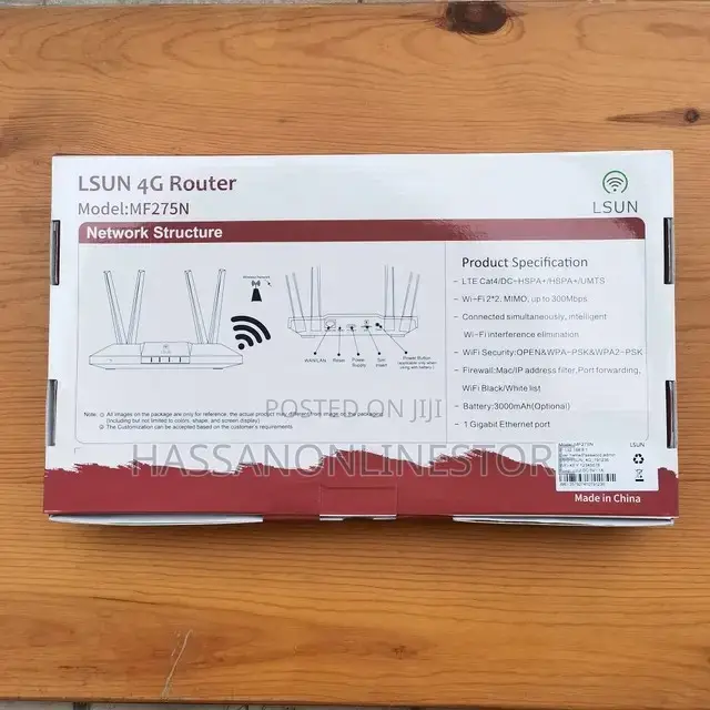 Lsun Mf275n 4G LTE Cpe Router Cat4 300M Wireless Router