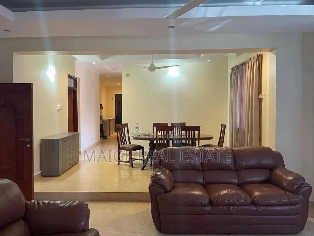 Furnished 3bdrm Villa in Mikocheni for rent