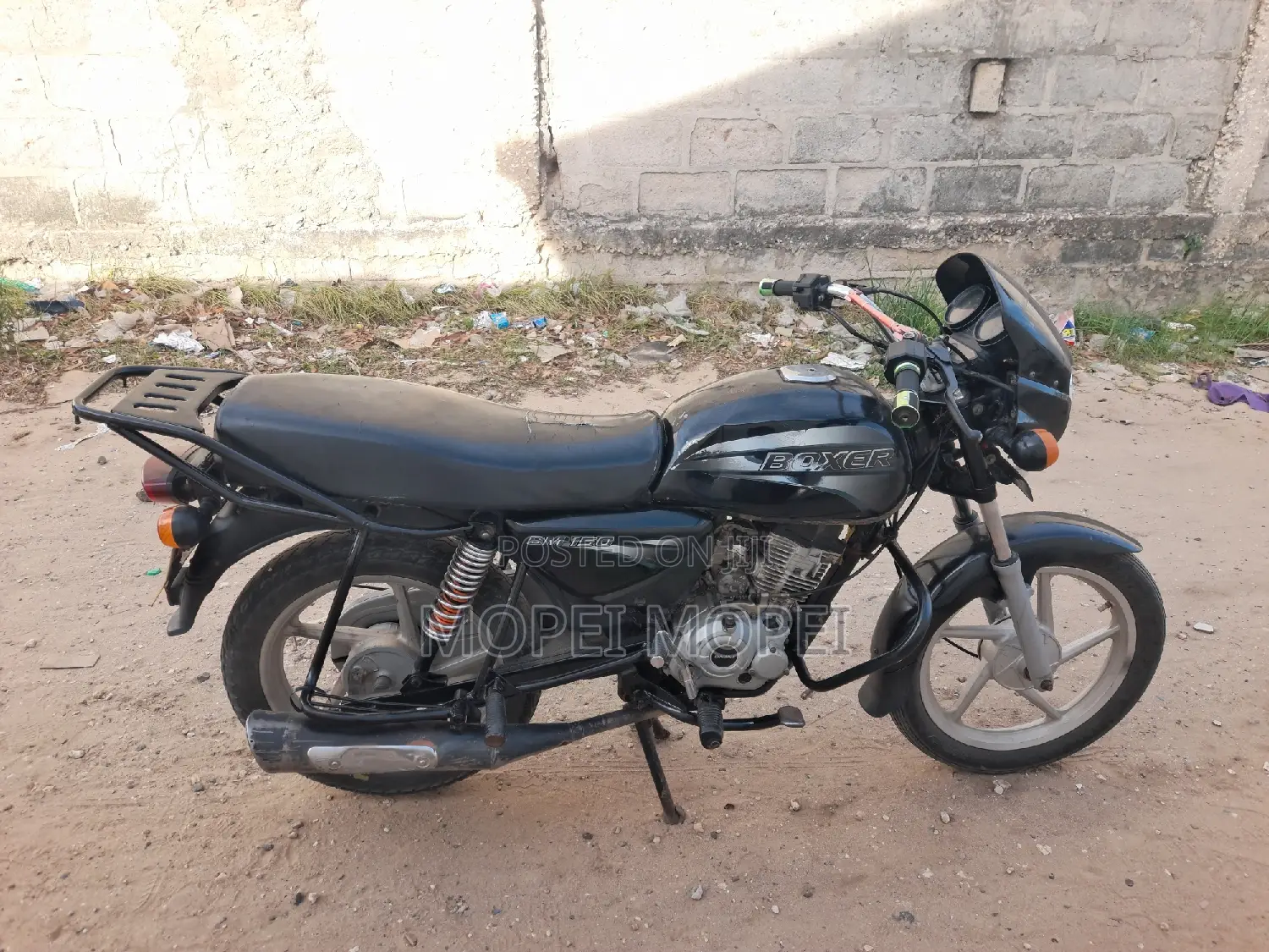 Bajaj Boxer 150 UG 2019 Black