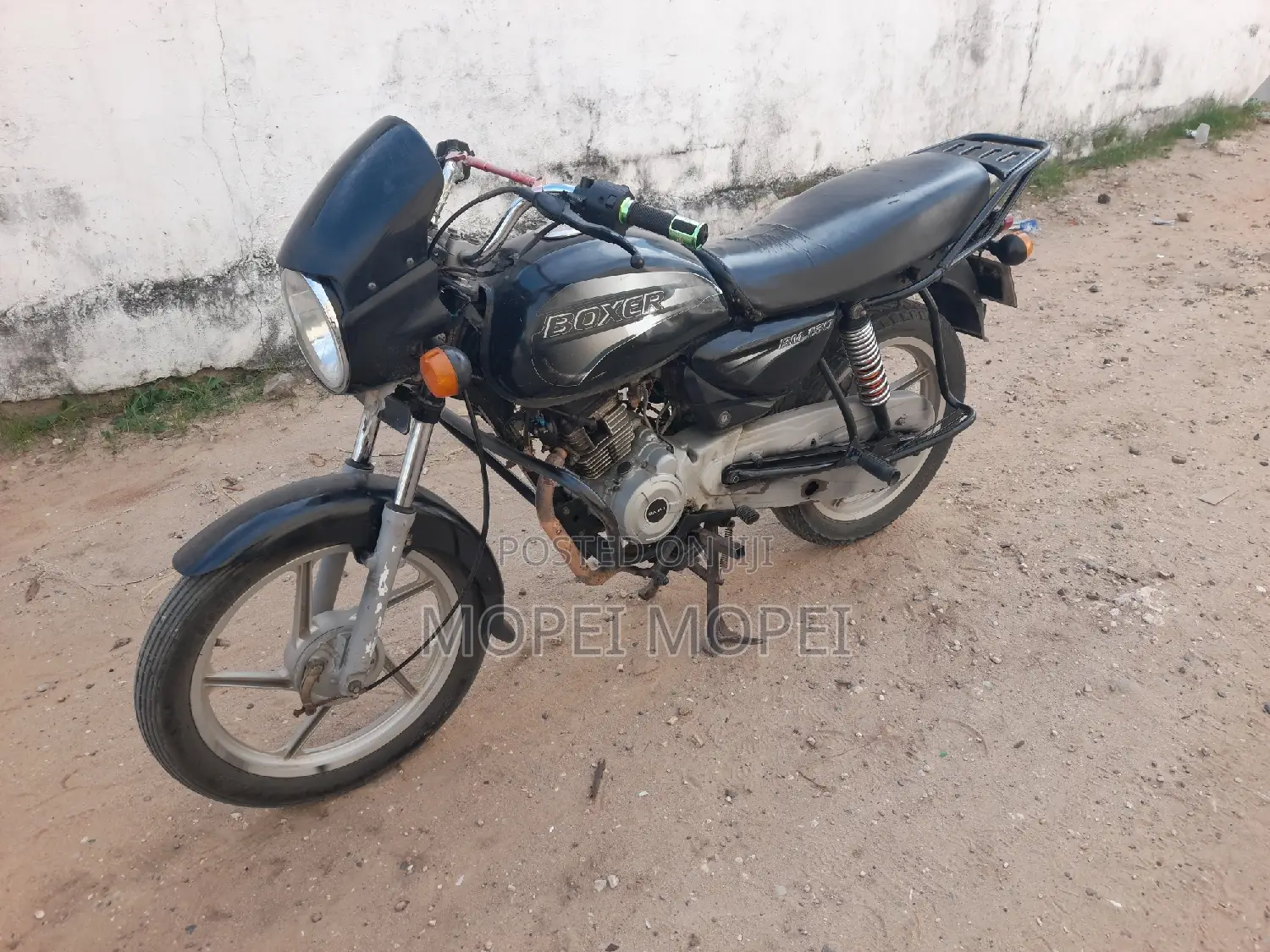 Bajaj Boxer 150 UG 2019 Black