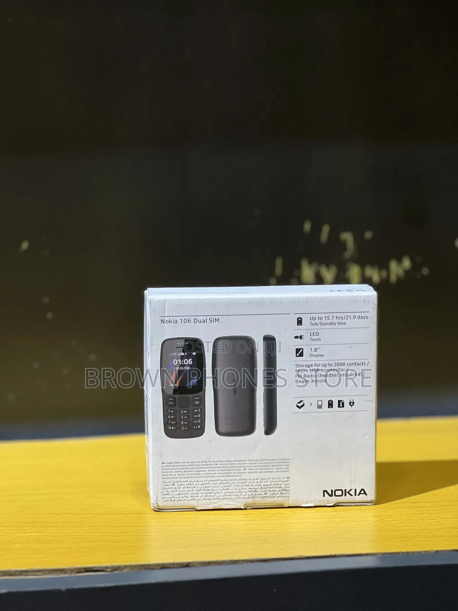 New Nokia 105 Black