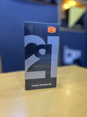 New Samsung Galaxy S21 Ultra 5G 128 GB Black