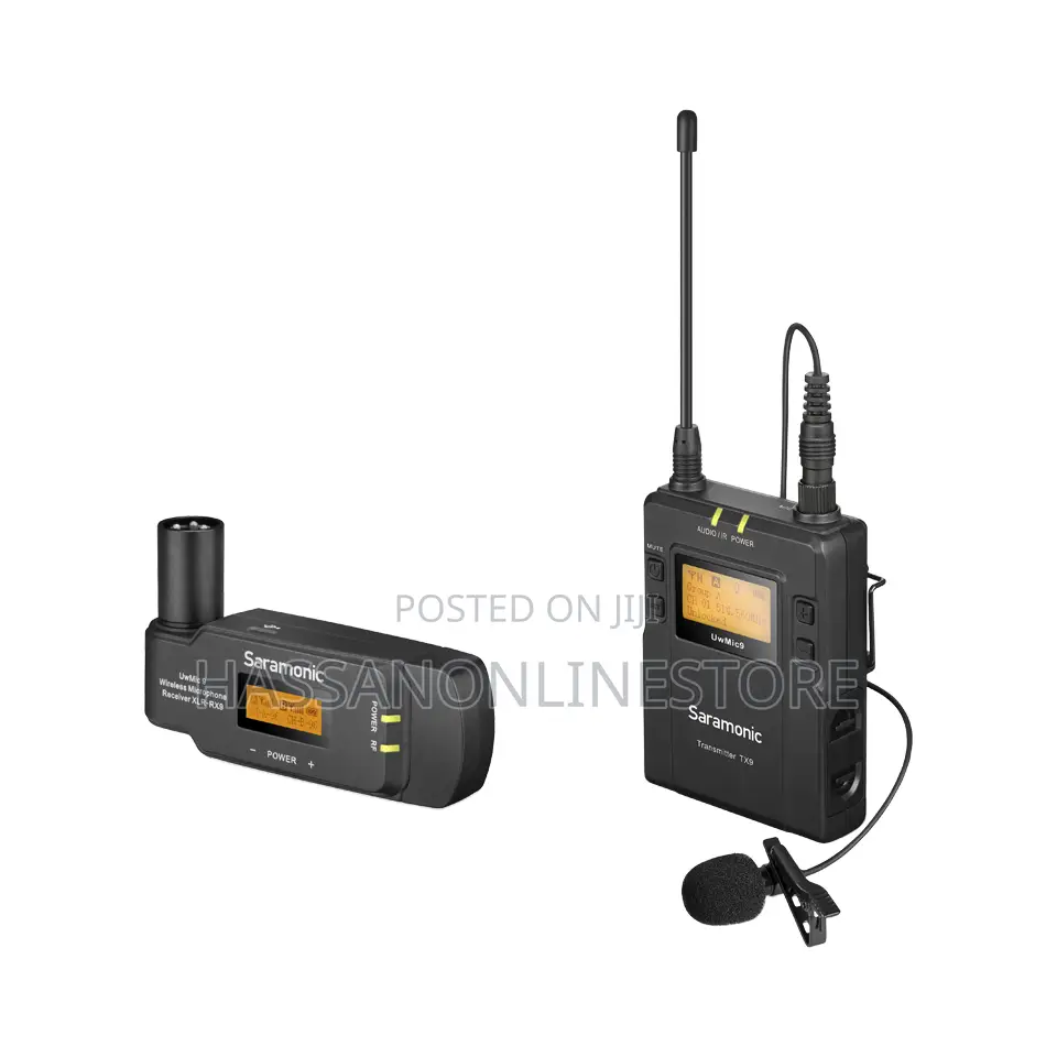 Saramonic Uwmic9 Kit7 Uhf Wireless Microphone System