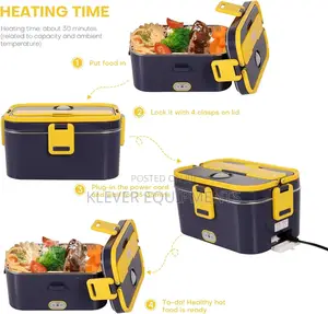 Electric Lunch Box (Home and Car Electric Use)