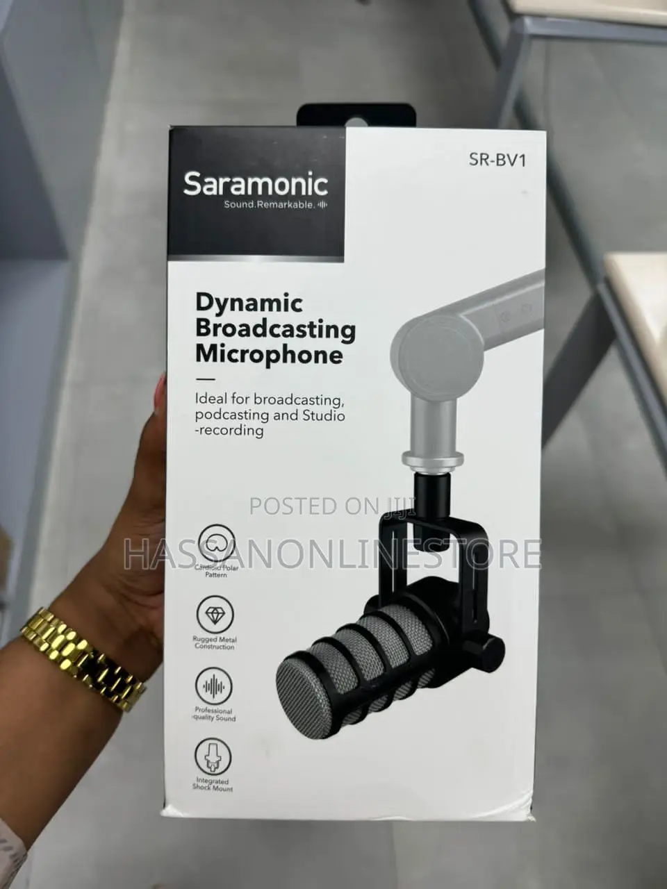 Saramonic SR-BV1 Dynamic Broadcasting Microphone