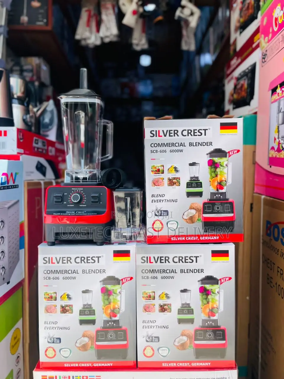 Heavy Duty Silver Crest Blender