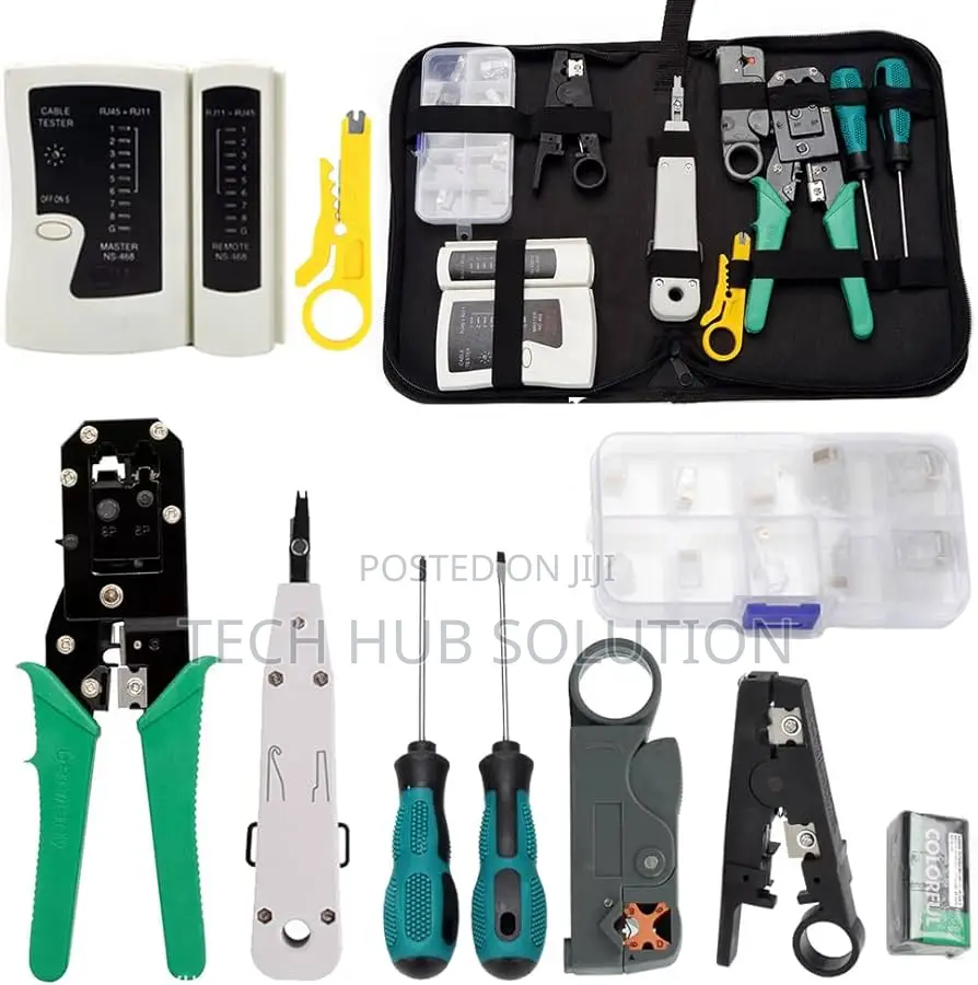Network Toolkit Lan Cat 6 Kit Small