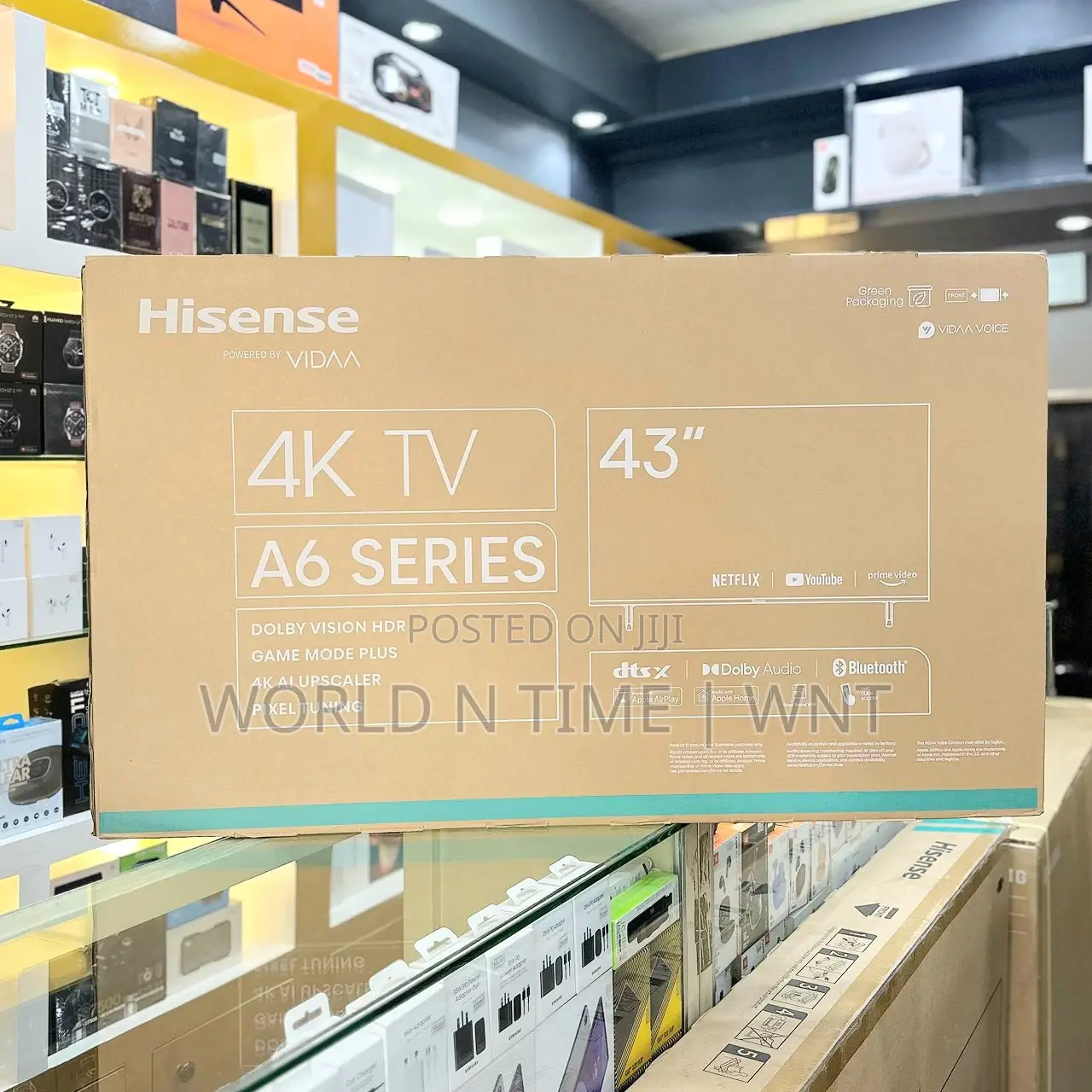 Offer Hisense Ultra Hd Smart Led Tv 43" - 43a6k