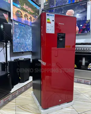 Hisense Fridge With Water Dispensor Red