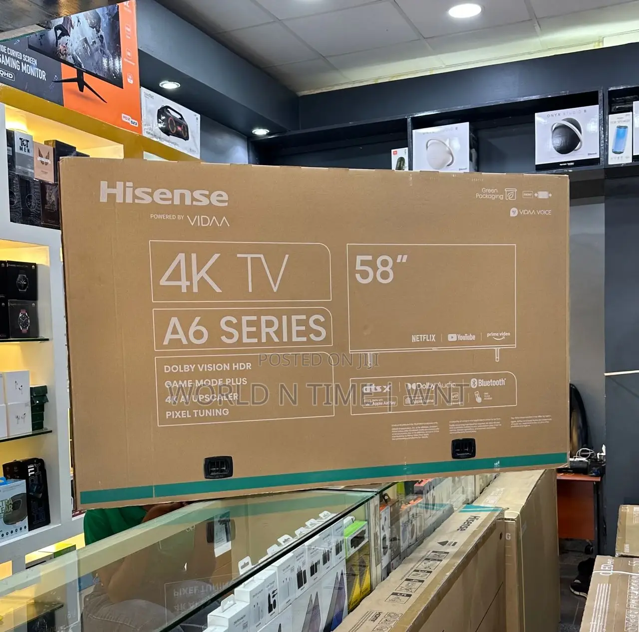 Offer Hisense 58" Uhd Smart Tv | 58a6h/K/N