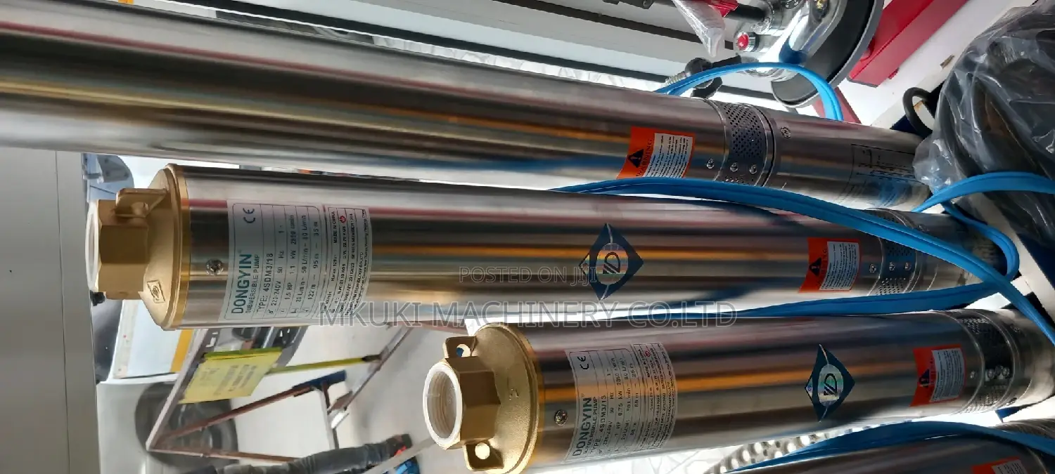 Sabmasable Pump Hp 1.5 Bohehole Drill