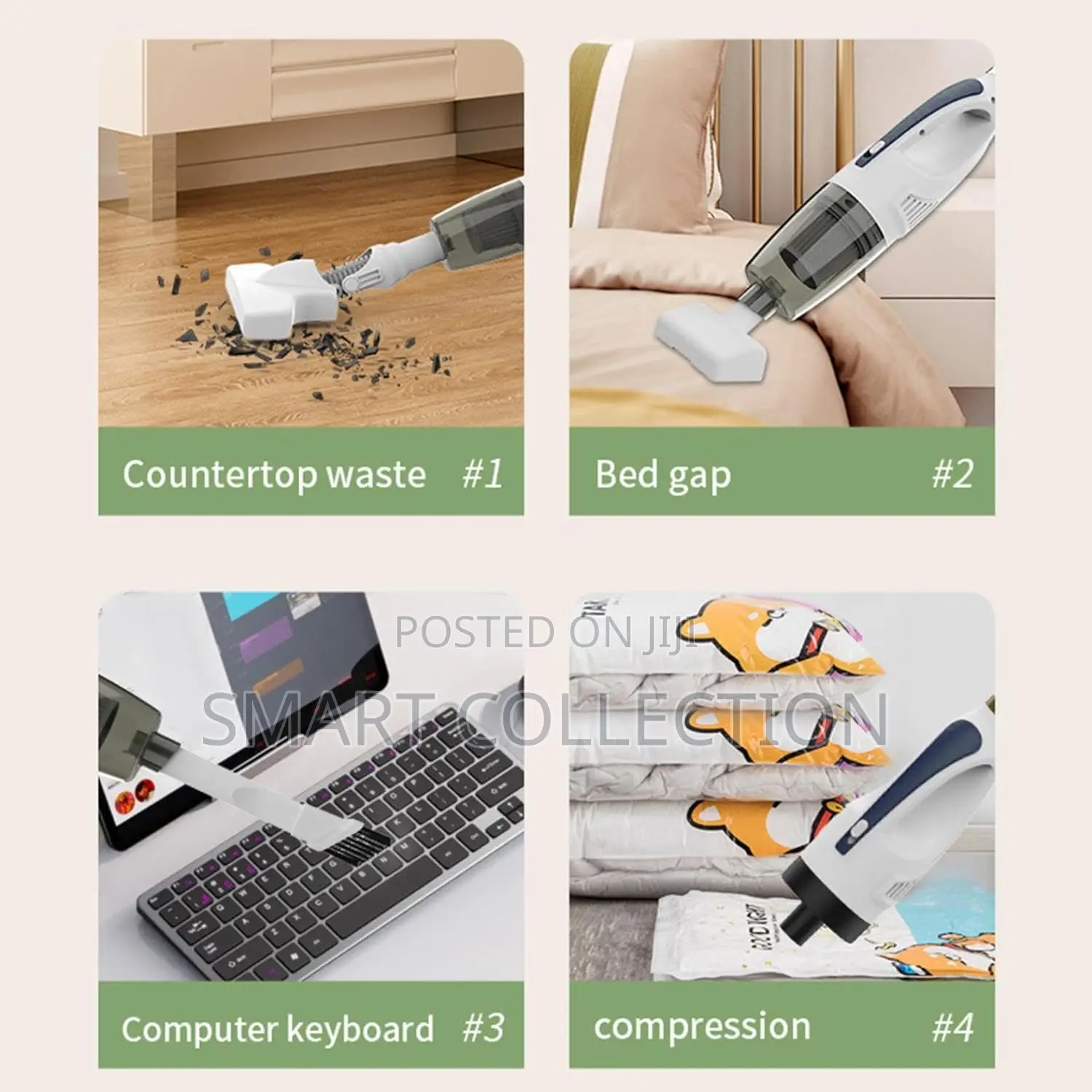 Cordless Stick Vacuum Cleaner With Multiple Nozzle- Wireless