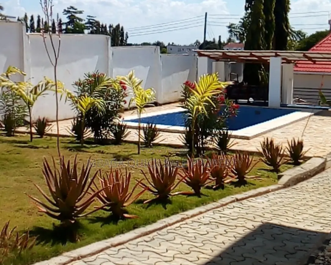 Furnished 4bdrm House in Bunju Beach Moga for rent