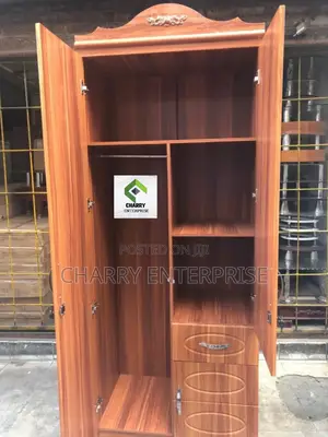Portable Storage Cabinet/Wardrobe With Mirror Kabati La Nguo