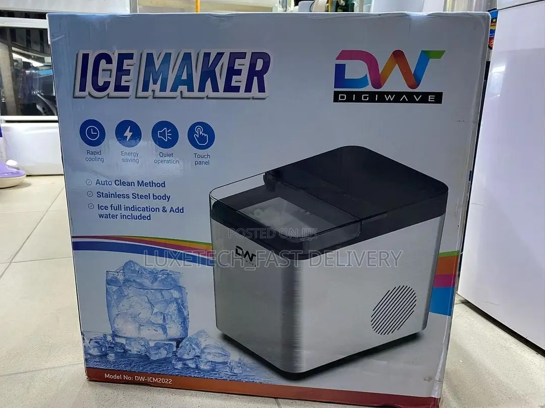 Digiwave Fast Ice Maker 15kg With Touch Panel