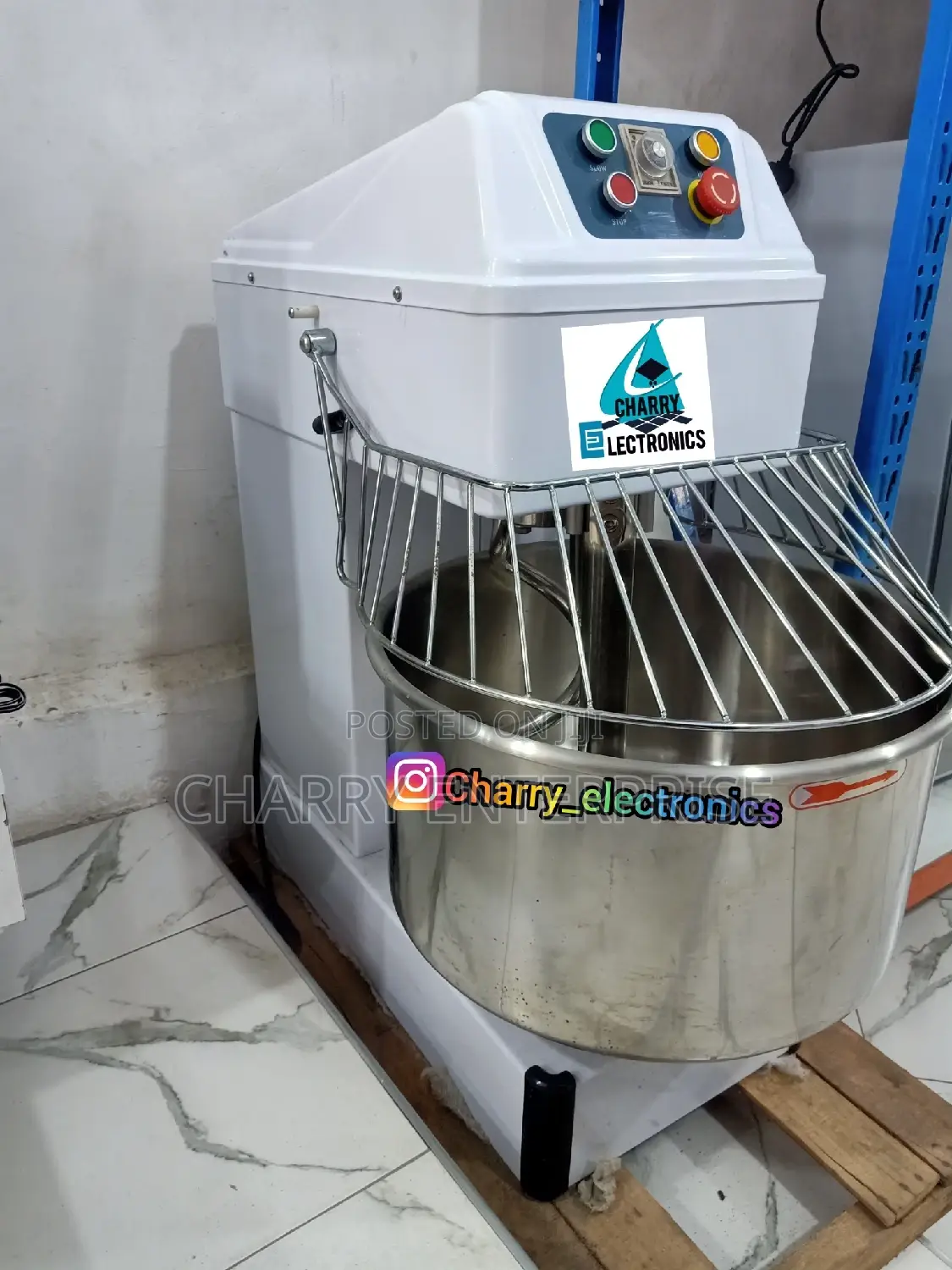 25kg Commercial/ Industrial Heavy Duty Spiral / Dough Mixer 54l