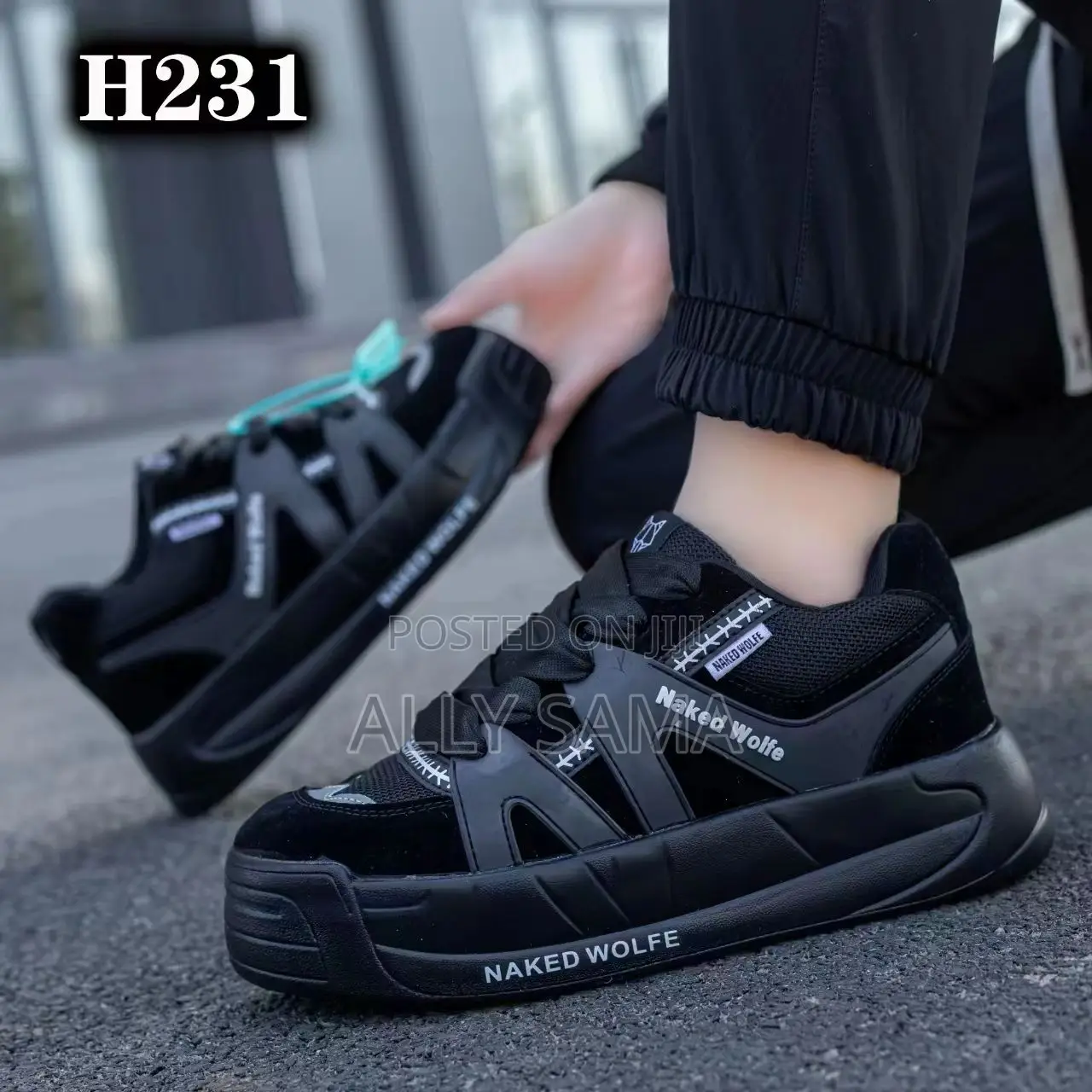 Small Size Unisex Sneakers Naked Wolf
