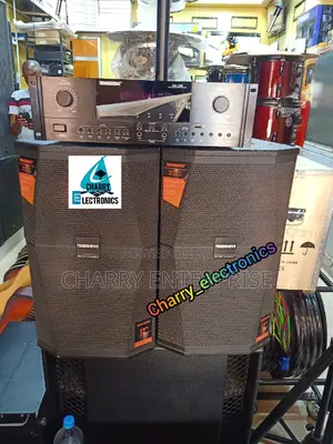 TEMEISHENG 2 Speakers ,Amplifier ,Mic With Stands Package