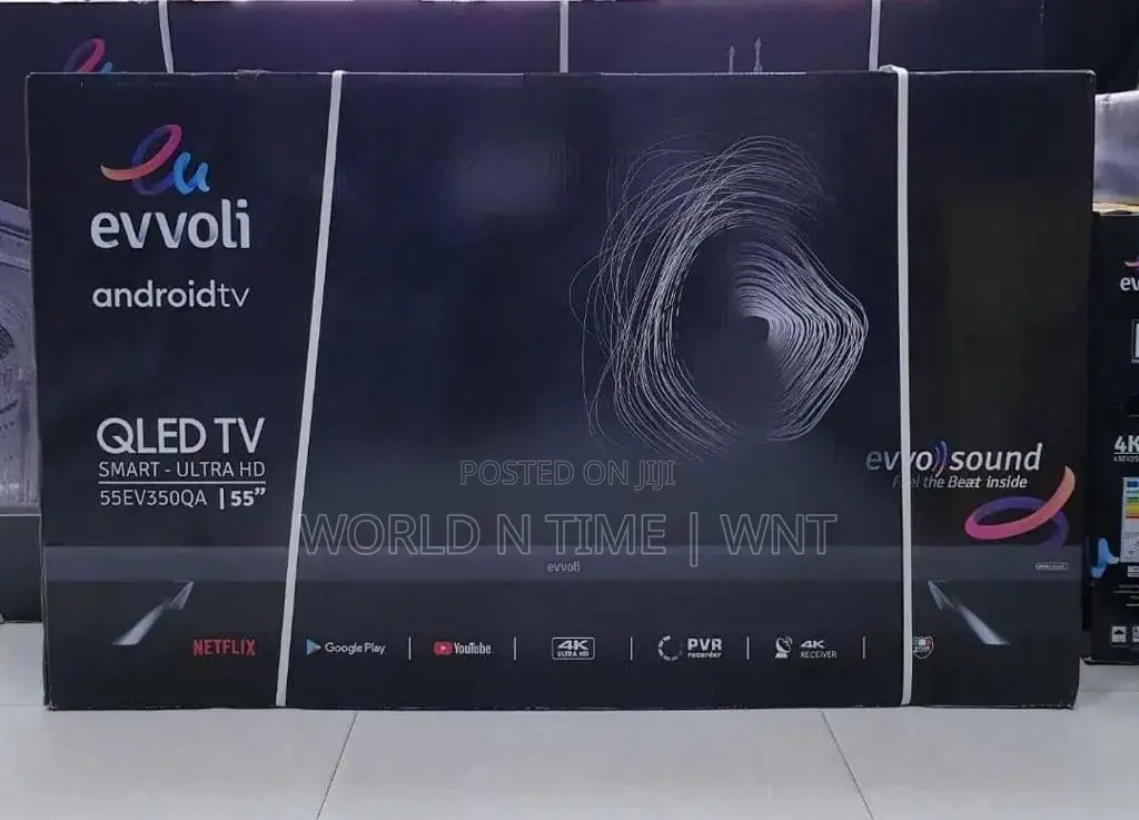 Evvoli 50EV350QA | Qled Android SMART TV | 50 Inch