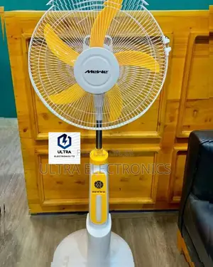 Mewe Rechargeable Stand Fan With Remote Control 16 Inches