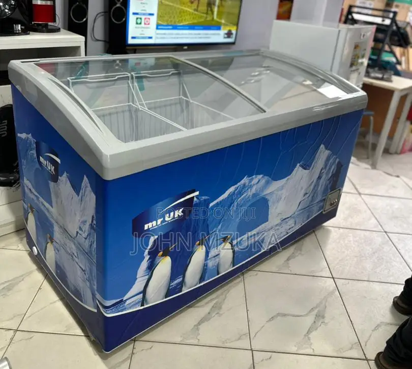 Showcases Freezer Liter 418, Kwa Matumizii Ya Supermarket
