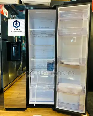Original BLACK SAMSUNG Fridge RS 24 With Mirror and 635L