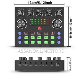 Home Studio Recording Kit Podcast Mixer Equipment