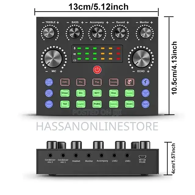 Home Studio Recording Kit Podcast Mixer Equipment