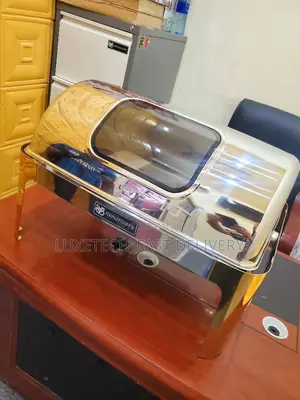 Roll Top Chaffing Dish 9L,Buffet Stove For Keeping Food Warm