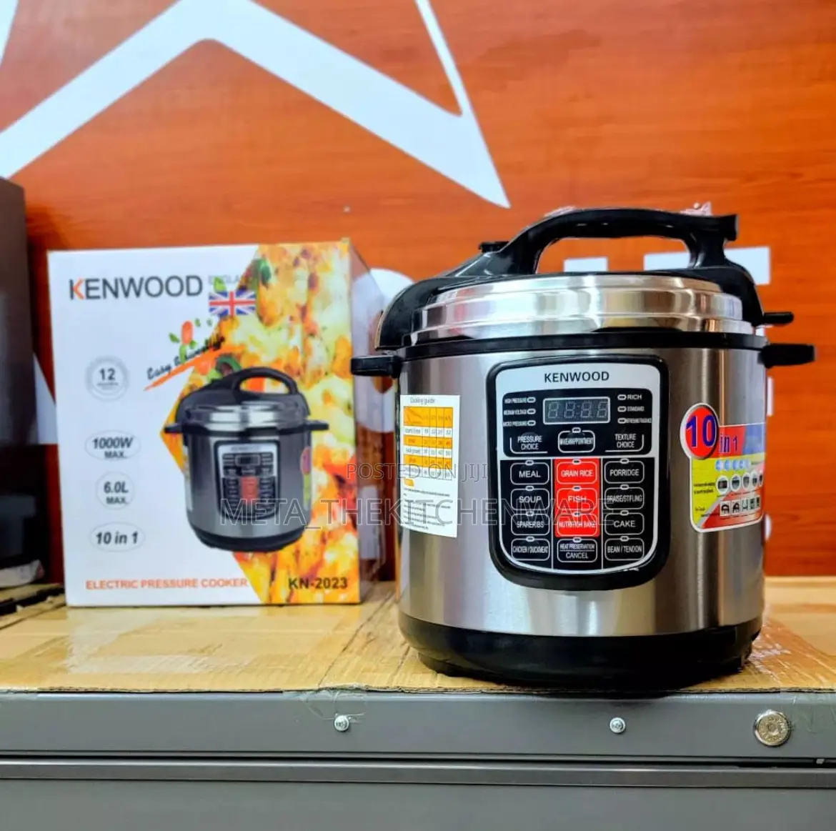 Kenwood Electric Pressure Cooker 6L