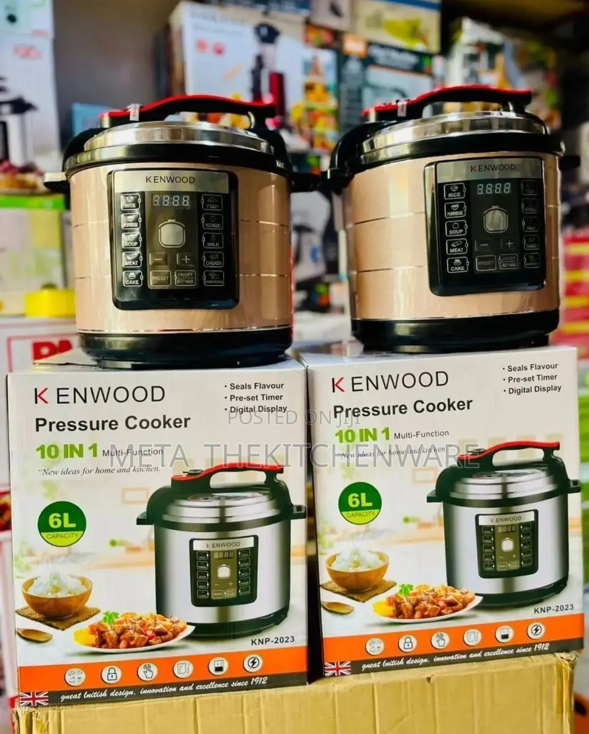 Kenwood Electric Pressure Cooker 6L