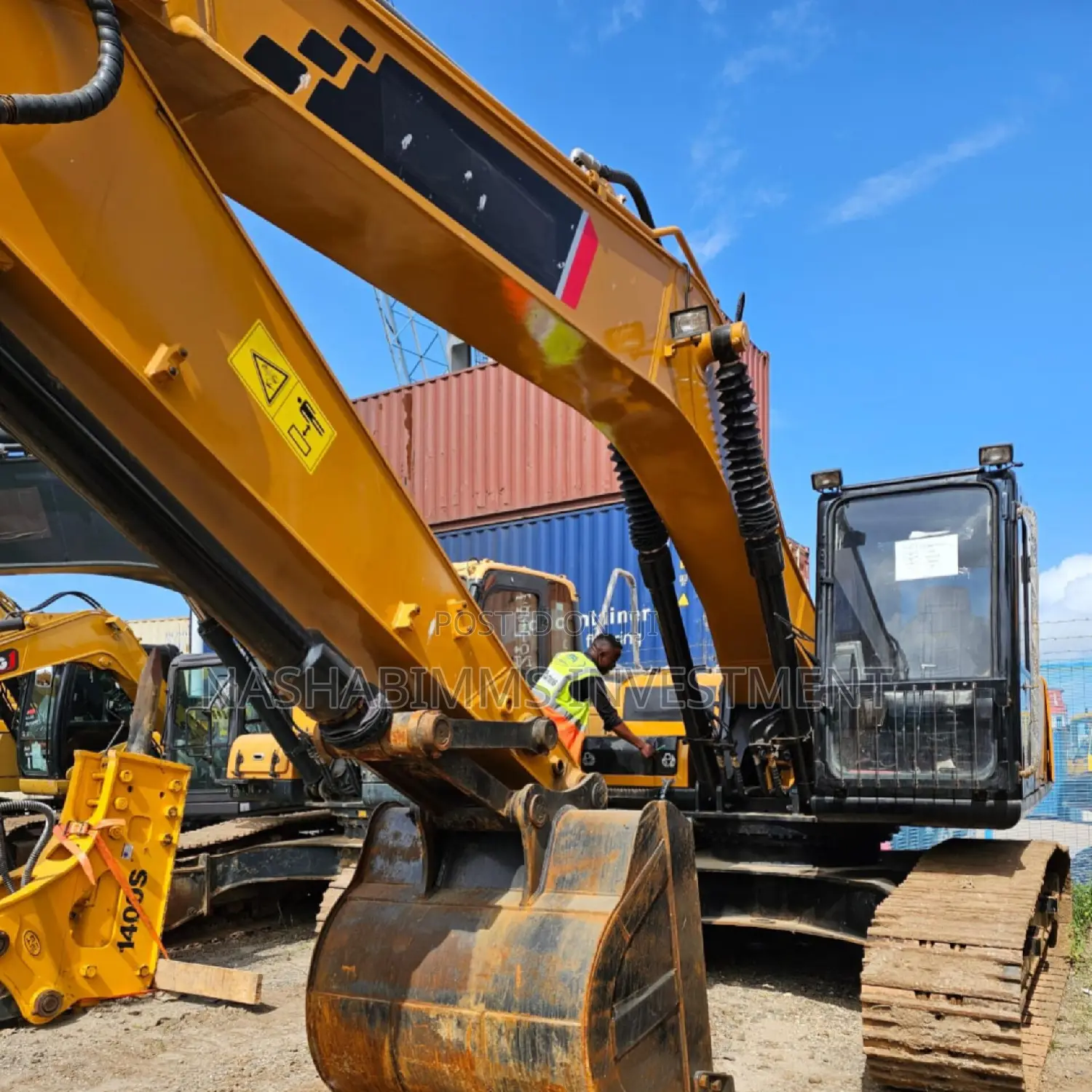 Sany Heavy Duty Excavator Reg # EFQ