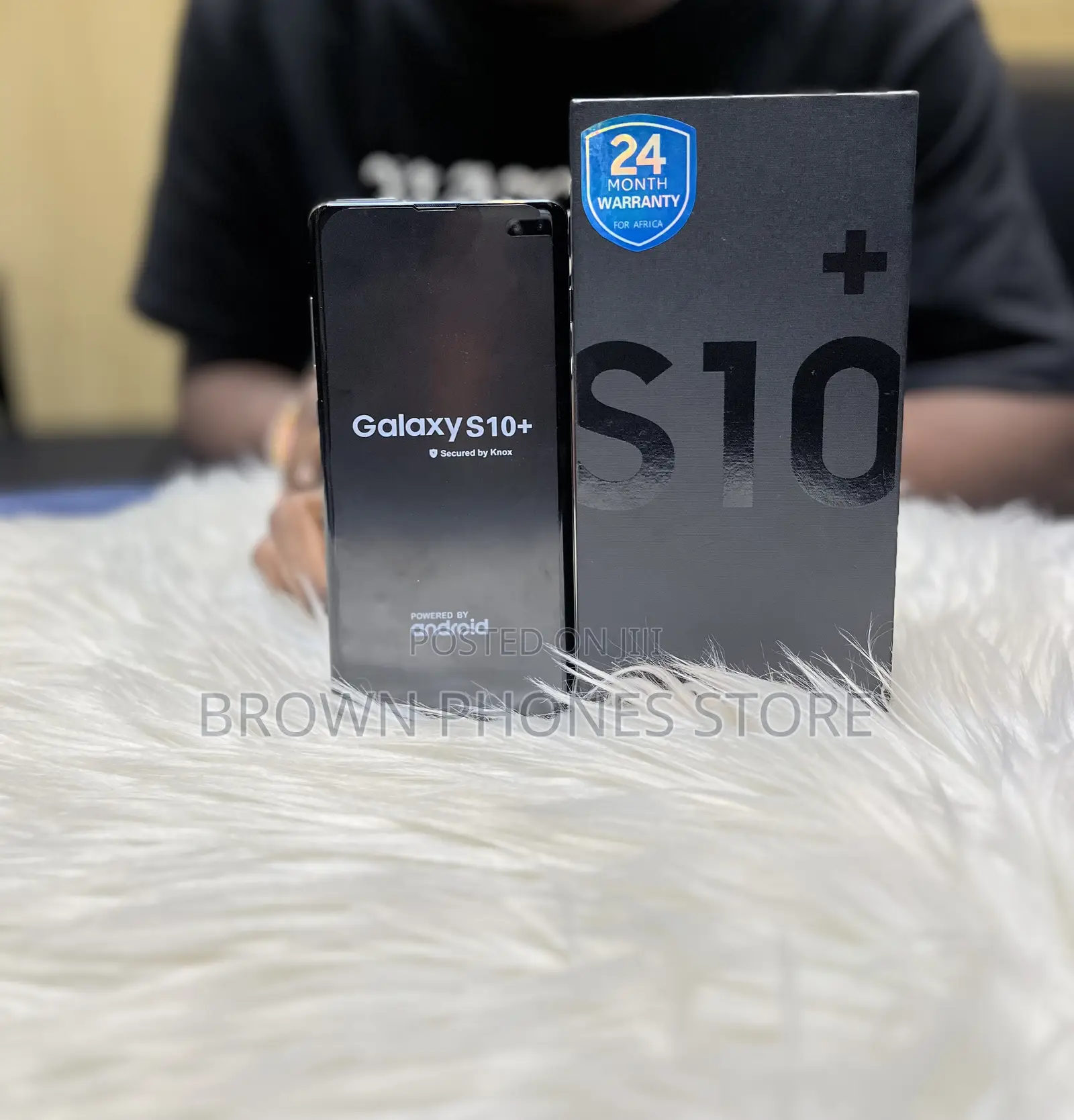 New Samsung Galaxy S10 Plus 128 GB Black