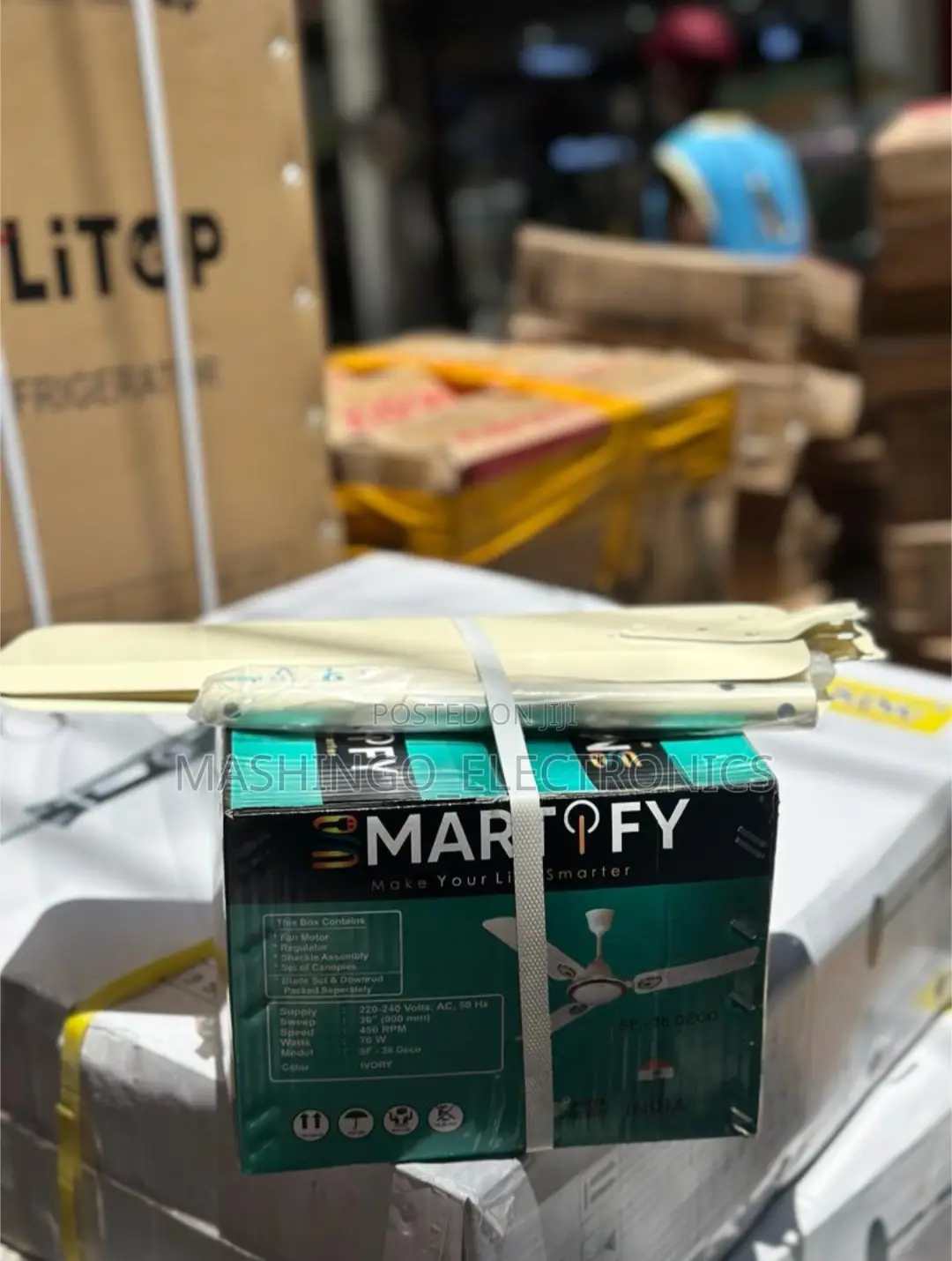 Smartfy Ceiling Fan Size 36 Inch