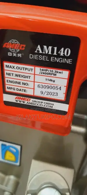 Amec Power Tiller Am140 DIESEL Engine