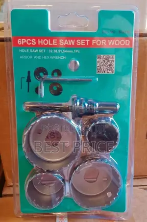Hole Saw Set for Wood 6pcs