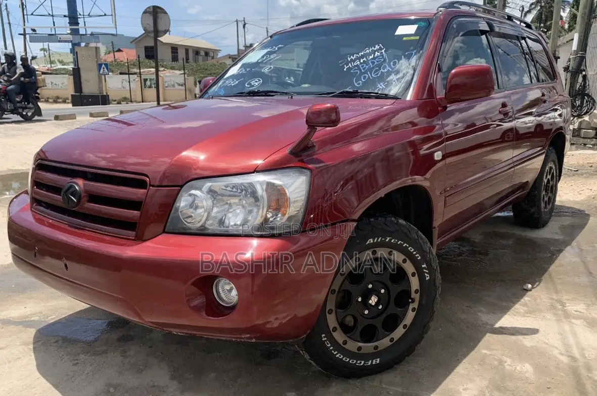 Toyota Kluger 2004 Red