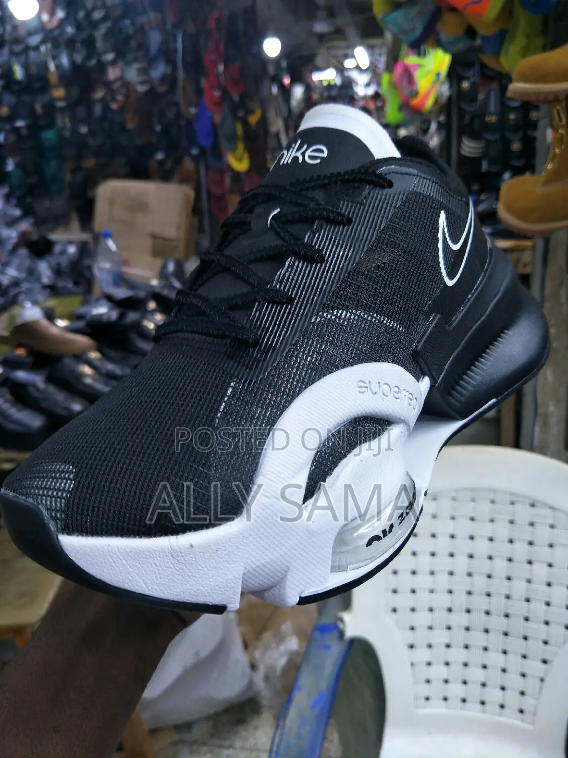 Mens Sneakers Nike Airzoom Black Original