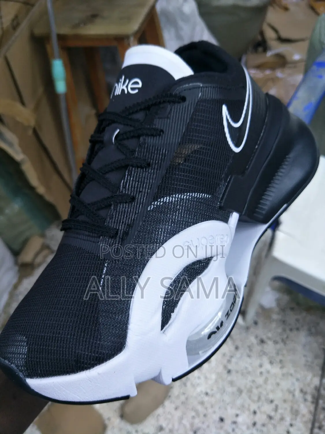 Mens Sneakers Nike Airzoom Black Original