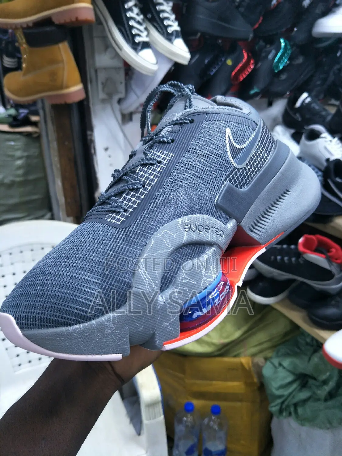 Mens Sneakers Nike Airzoom Original Gray
