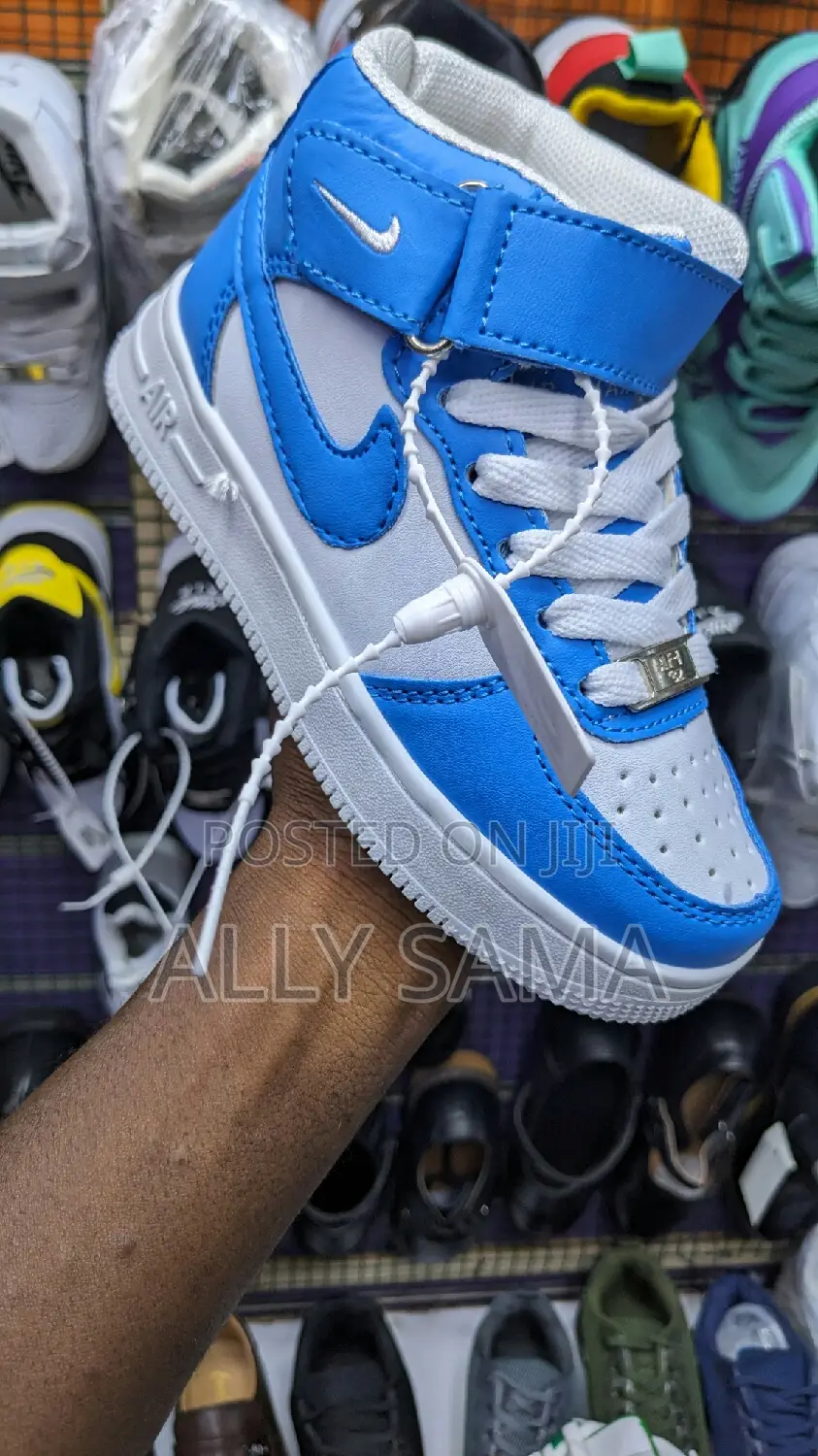 Kids Sneakers Unisex Airforce Nike Blue