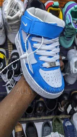 Kids Sneakers Unisex Airforce Nike Blue